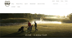 Desktop Screenshot of orebrogolf.se